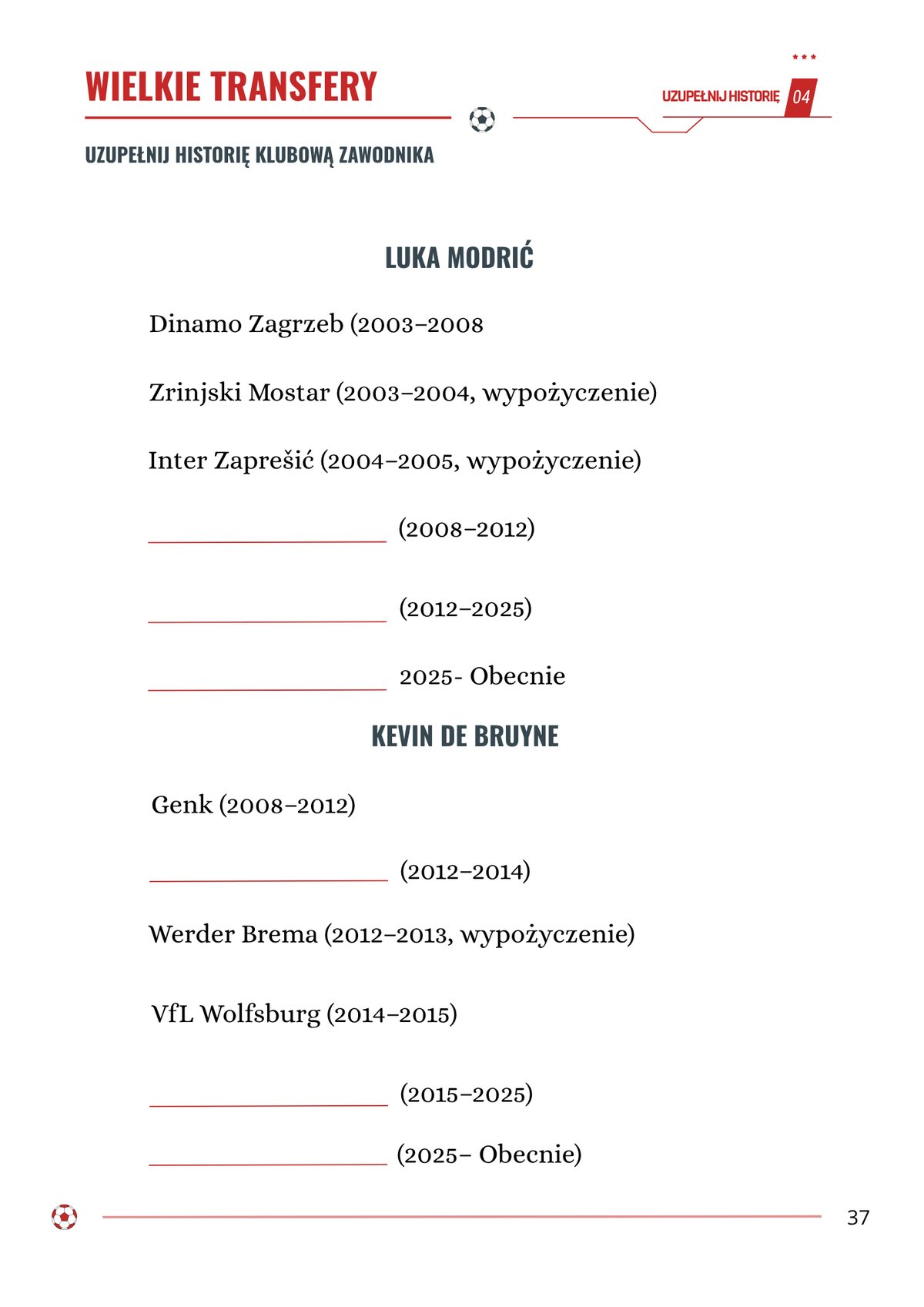 Mistrz Futbolu - Wielkie Transfery (Wersja Cyfrowa PDF)