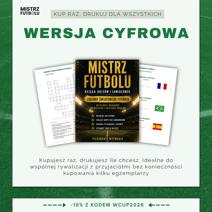 Mistrz Futbolu - Legendy Światowego futbolu (Wersja Cyfrowa PDF)